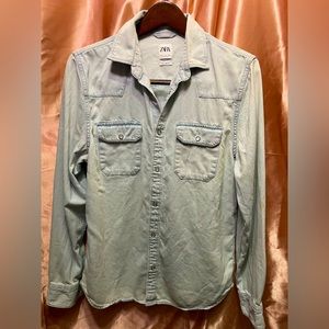 Zara Médium Denim Shirt